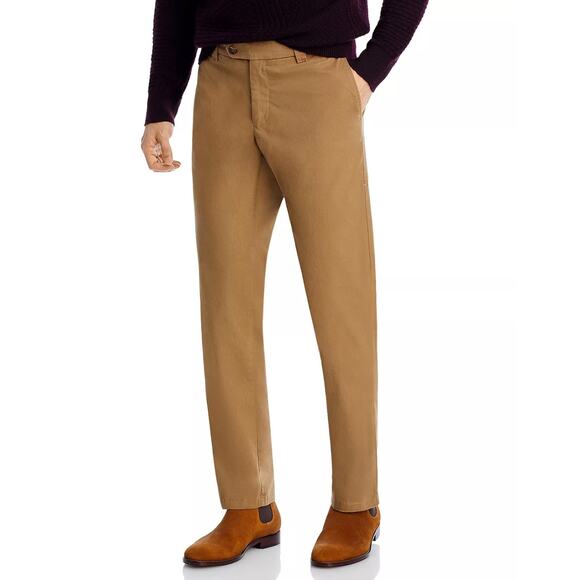 NWT The Men's Store Bloomingdale's Classic Fit Chino Pants, 36x30, British Tan - Picture 1 of 5